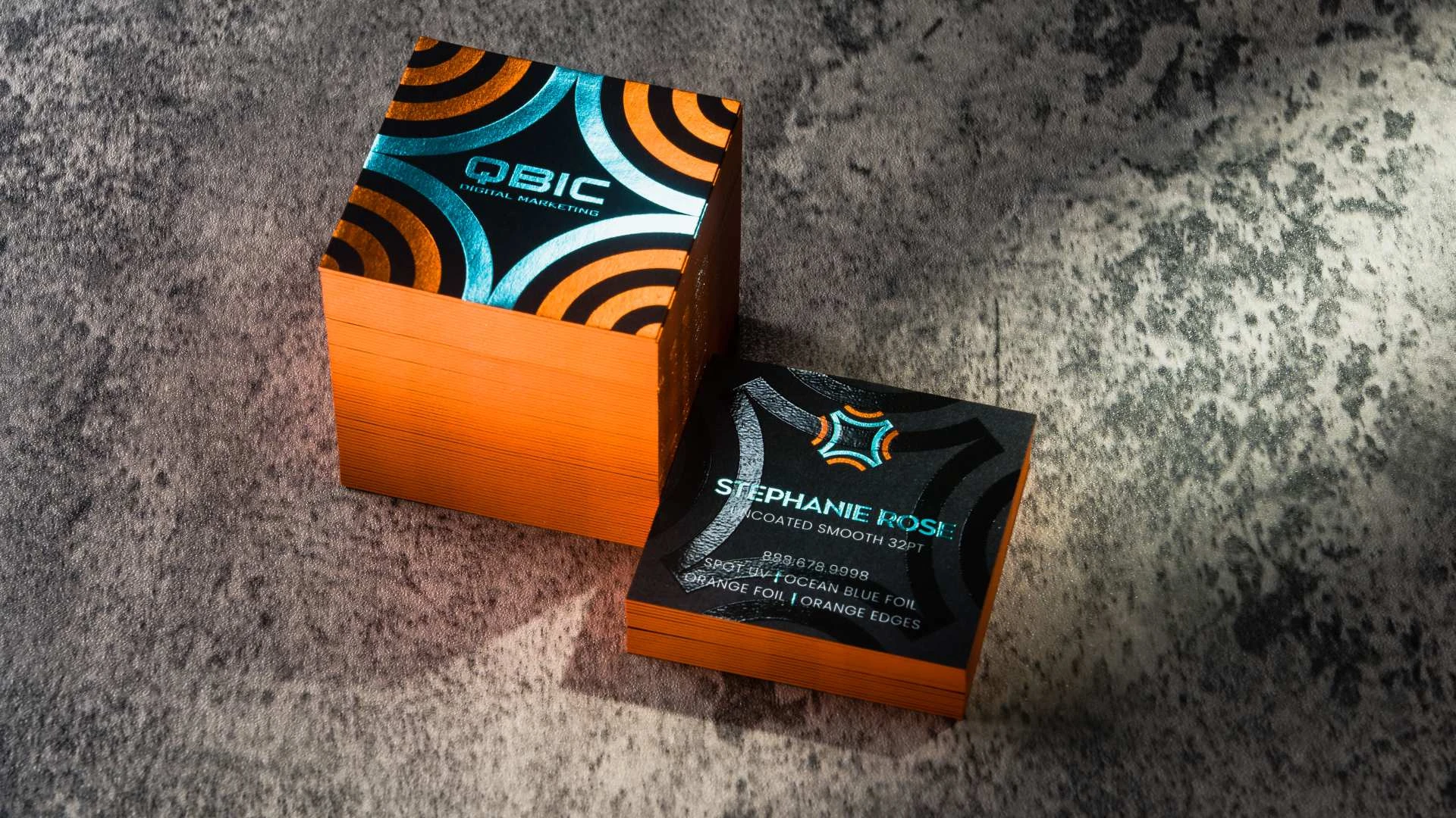 Square Business Cards Business Card Design